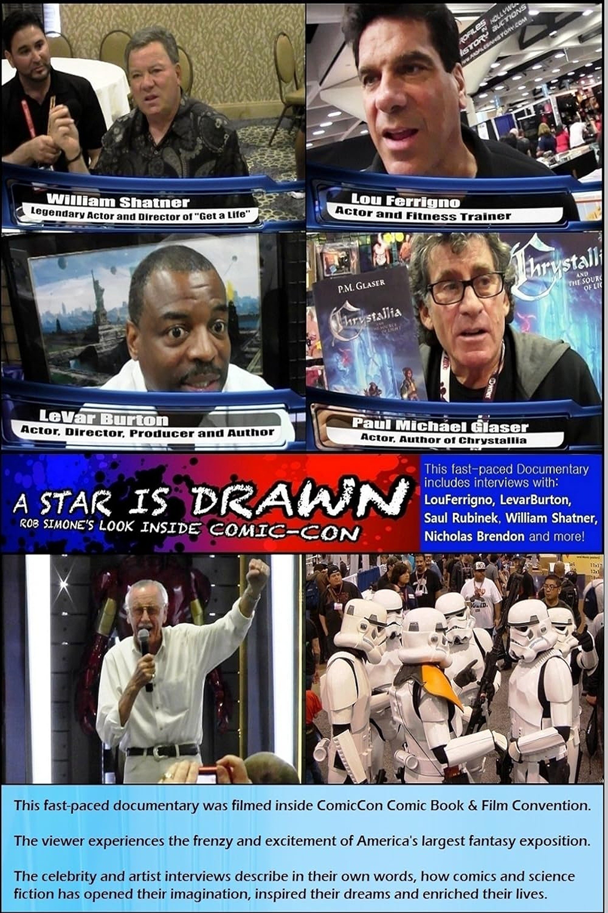 Постер A Star Is Drawn: Rob Simone's Look Inside Comic-Con